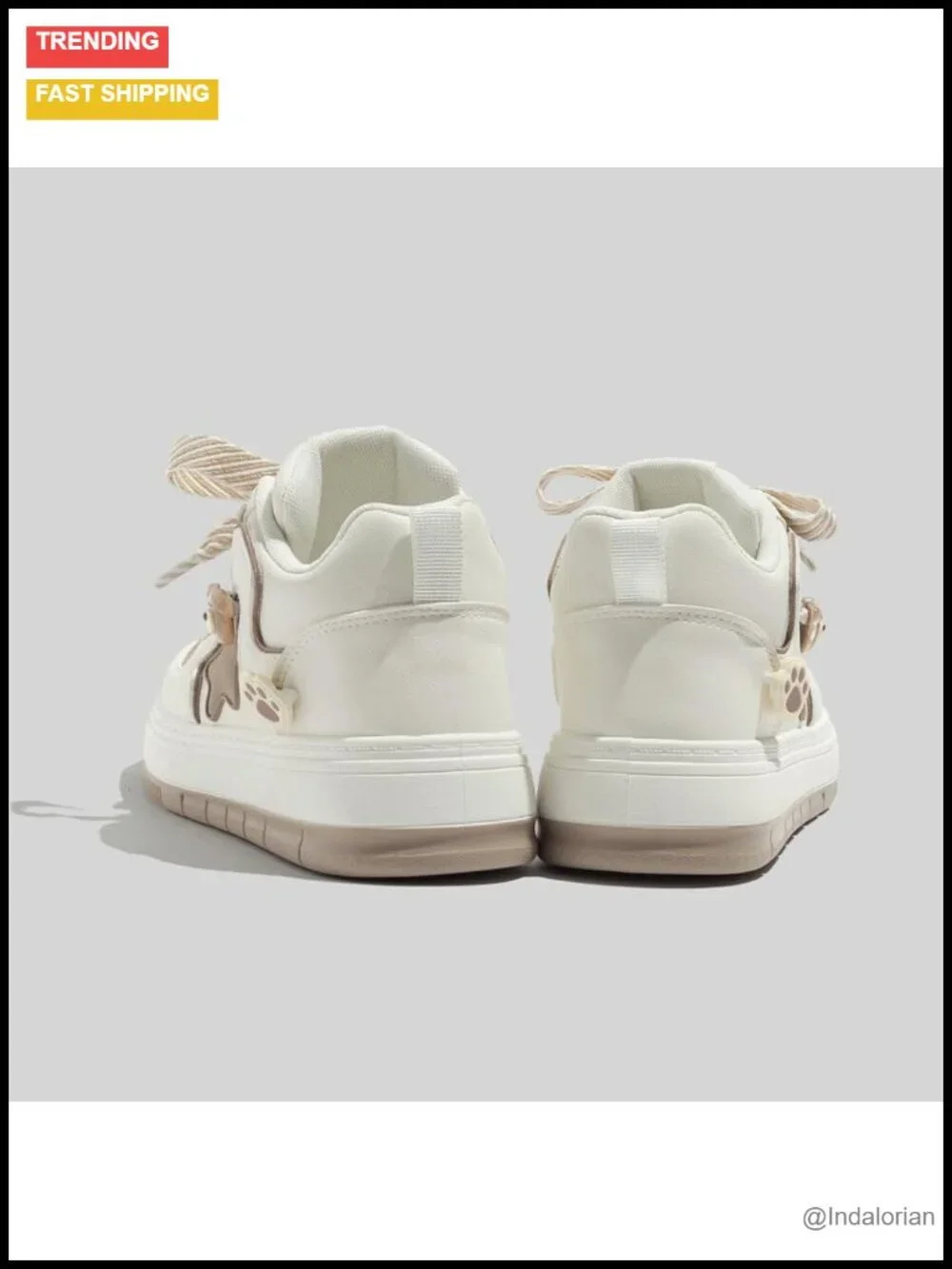 Chunky Y2K Star Sneakers Women's Cute Padded Toe Anti-Slip Comfort Casual Shoes